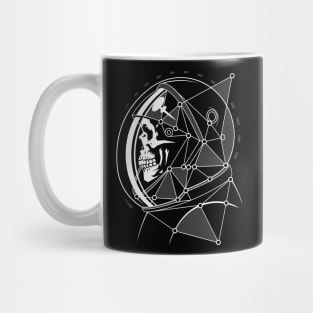 Skull Astronaut geometric Mug